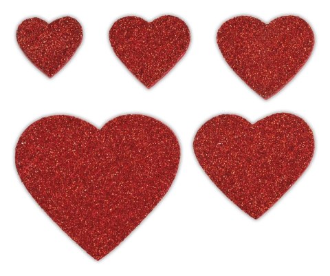 Naklejka (nalepka) Craft-Fun Series serca Titanum