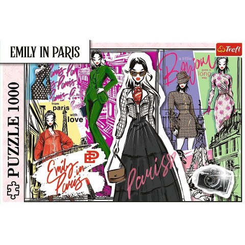 Puzzle Emily W Paryżu Modowe Inspiracje 1000 el. Trefl (10967)