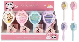 Zestaw piękności szczotka do włosów 15cm, mix Mega Creative (569929)