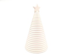 Figurka choinka ceramiczna led 21cm One Dollar (371347)