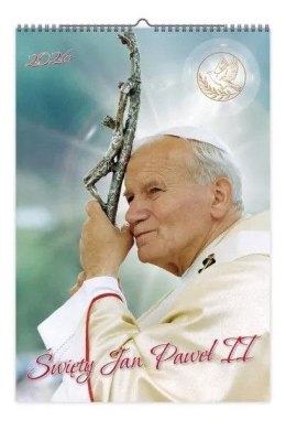 Kalendarz ścienny Św.Jan Paweł II 320mm x 470mm Pan Kalendarzyk (A3 V.7)