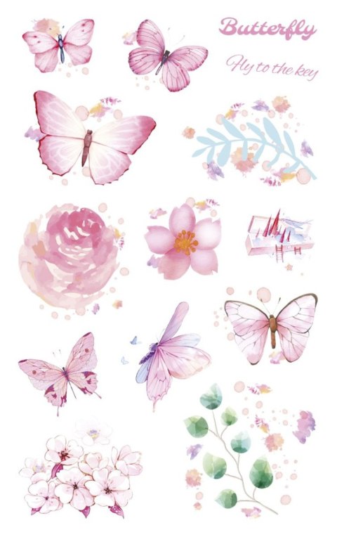 Naklejka (nalepka) Craft-Fun Series Naklejki foliowe 4 plansze Titanum (25YZ022)