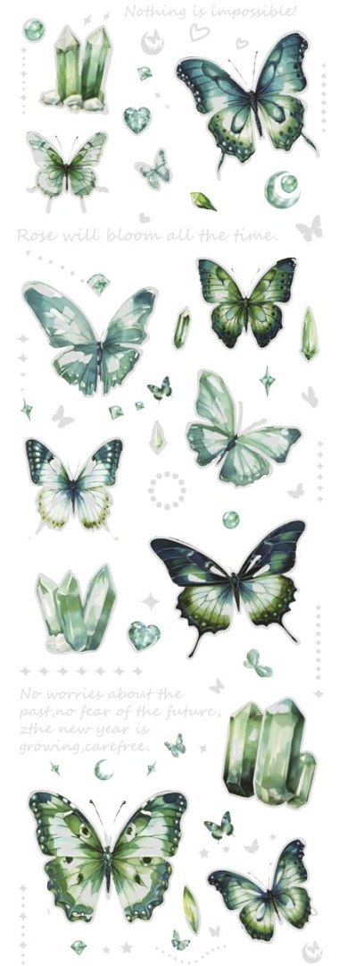 Naklejka (nalepka) Craft-Fun Series Naklejki foliowe 6 plansz Titanum (25YZ012)