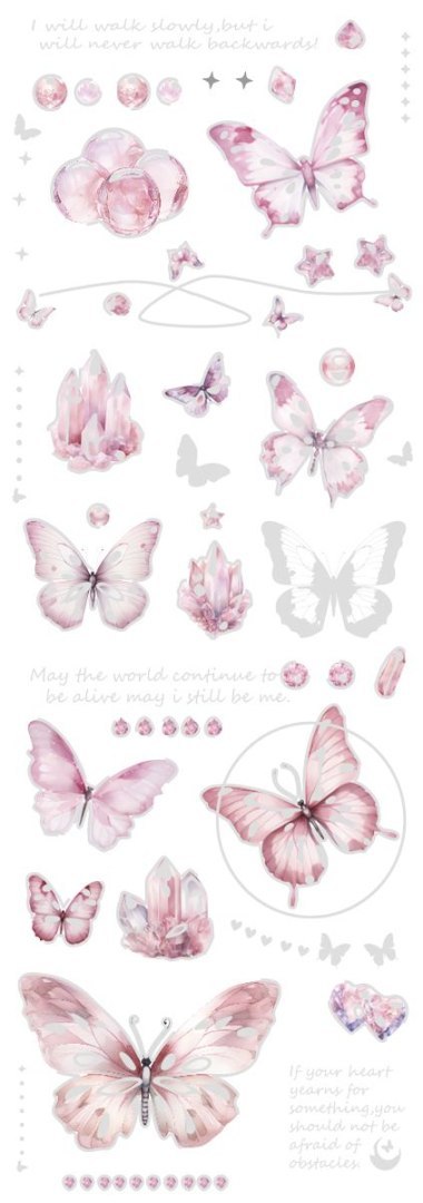 Naklejka (nalepka) Craft-Fun Series Naklejki foliowe 6 plansz Titanum (25YZ013)