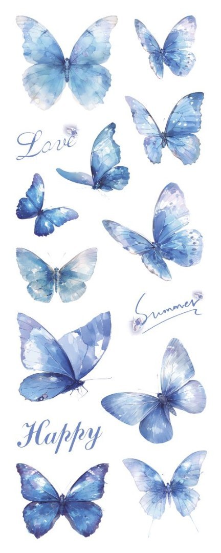 Naklejka (nalepka) Craft-Fun Series Naklejki foliowe 6 plansz Titanum (25YZ016)