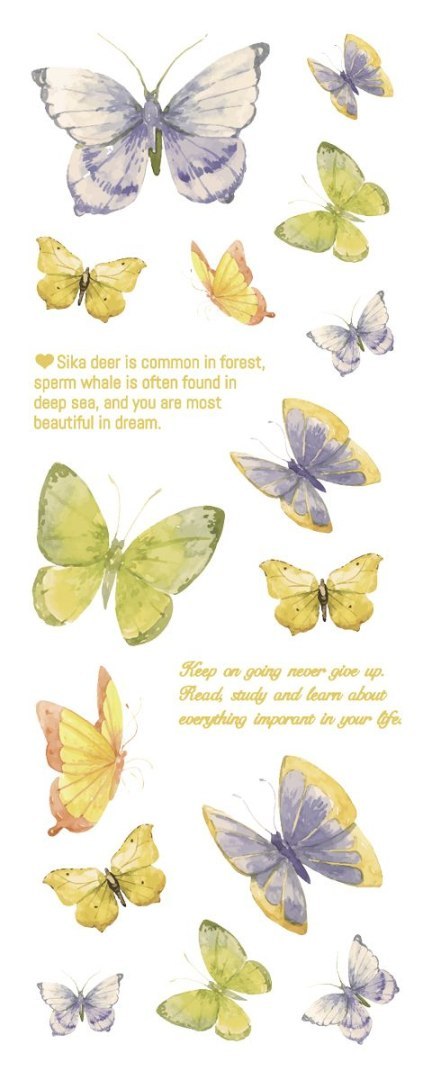 Naklejka (nalepka) Craft-Fun Series Naklejki foliowe 6 plansz Titanum (25YZ018)