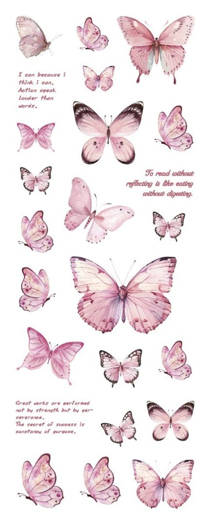 Naklejka (nalepka) Craft-Fun Series Naklejki foliowe 6 plansz Titanum (25YZ019)