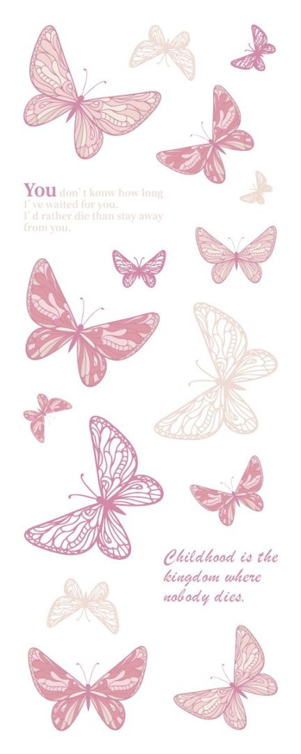 Naklejka (nalepka) Craft-Fun Series Naklejki foliowe 6 plansz Titanum (25YZ019)