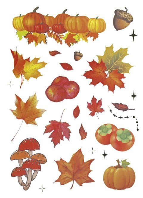 Naklejka (nalepka) Craft-Fun Series Naklejki foliowe 8 plansz Titanum (25YZ007)