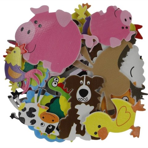 Naklejka (nalepka) Craft-Fun Series zwięrzeta gospodarskie Titanum (EA372)