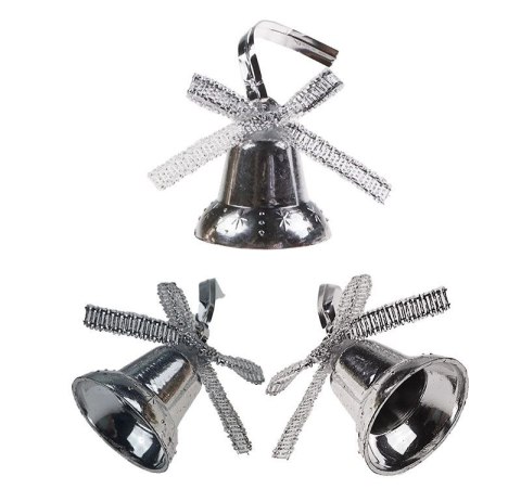 Ozdoba świąteczna Craft-Fun Series dzwoneczki plastikowe Titanum (DIY-XM(506))