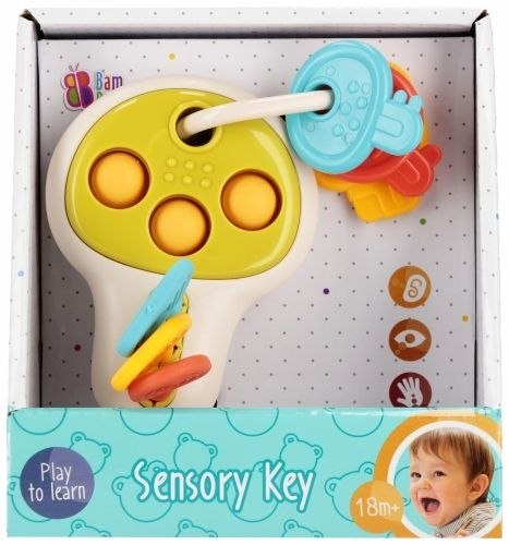 Zabawka edukacyjna kluczyki sensoryczne Bam Bam (569002)