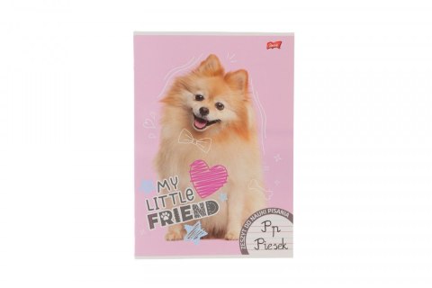Zeszyt A4 MY LITTLE FRIEND 32k. 70g linia kolor Unipap