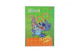 Zeszyt A4 Stitch 32k. linia podwójna kolorowa Unipap