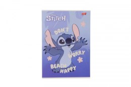 Zeszyt A4 Stitch 32k. linia podwójna kolorowa Unipap
