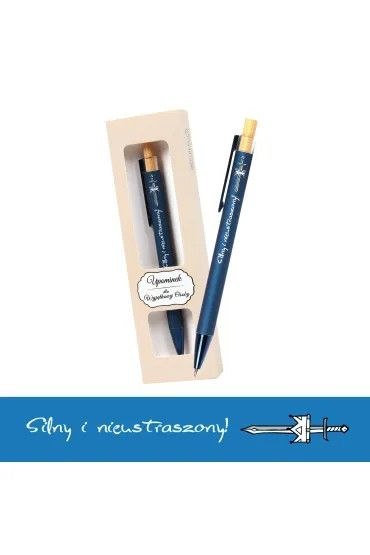 Długopis ZENITH DYPLOMAT-02 etui GB wkład niebieski Cresco (250060_02)