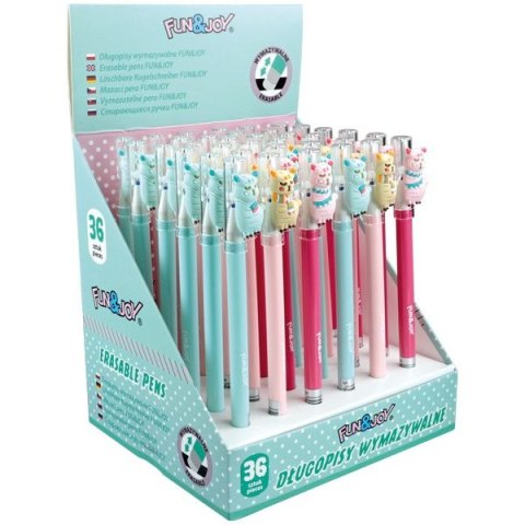 Długopis wymazywalny ALPAKA wkład niebieskie 0,7mm Fun&Joy