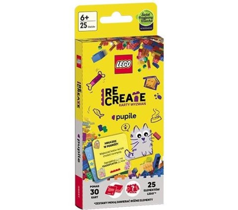 Książeczka edukacyjna LEGO® Recreate. Karty Wyzwań. Pupile Ameet (ACP 6610)