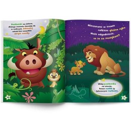 Książka dla dzieci Disney Maluch. Pstryk! Co widać nocą? Ameet (GLO - 9201)