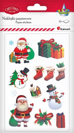 Naklejka (nalepka) Craft-Fun Series 10 plansz Boże Narodzenie Titanum (25XQ0521-4)