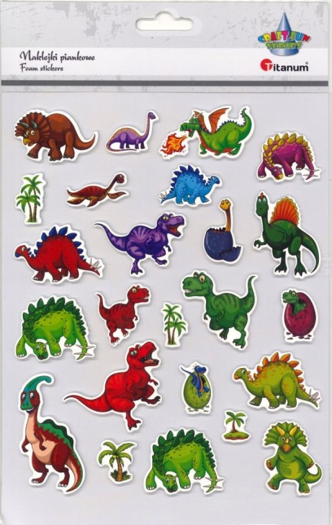 Naklejka (nalepka) Craft-Fun Series dinozaury Titanum (24MH1112)