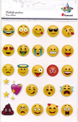 Naklejka (nalepka) Craft-Fun Series emotki Titanum (24MH1205)