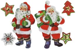 Naklejka (nalepka) Craft-Fun Series dekoracje samoprzylepne Mikołaje Titanum (19XQ18-6)