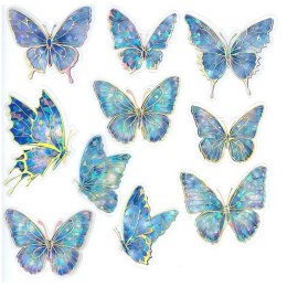 Naklejka (nalepka) Craft-Fun Series Motyle niebieskie Naklejki foliowe Titanum (25CR001)