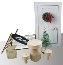 Ozdoba świąteczna Craft-Fun Series wejście dla Elfów Titanum (25BJ033152)