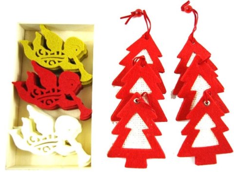 Ozdoba świąteczna ŚWIĘTA B.N. (AS-423PY)