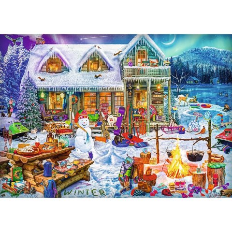Puzzle Xmass Zimowy czas 1000 el. Trefl (10948)