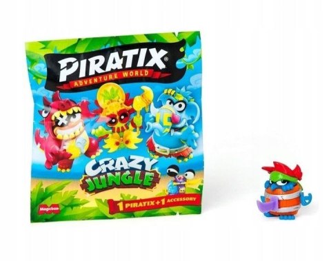 Figurka PIRATIX Crazy Jungle saszetka z figurką i akcesorium Orbico Sp. Z O.o. (PPX3D824IN00)