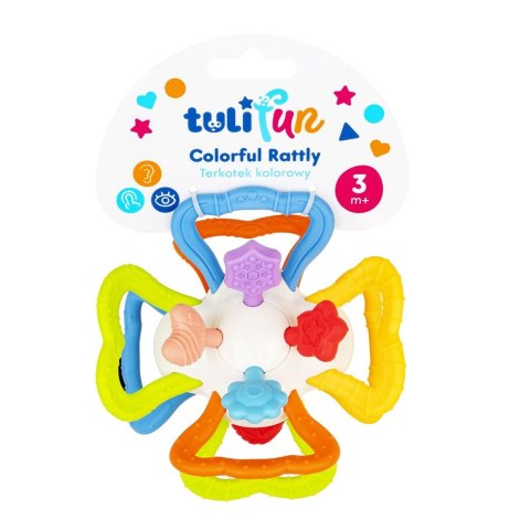 Gryzaczek TERKOTEK KOLOROWY Tuli Fun (TF30137)
