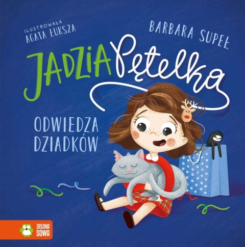 Książka dla dzieci Jadzia Pętelka odwiedza dziadków Aksjomat