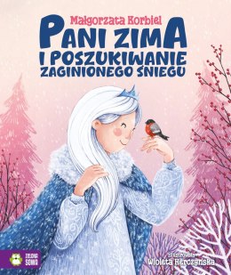 Książka dla dzieci Pani zima i poszukiwanie zaginionego śniegu Aksjomat