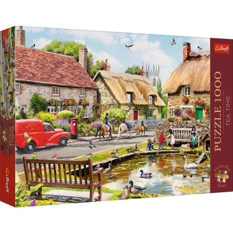 Puzzle Premium Plus Lato w miasteczku 1000 el. Trefl (10808)