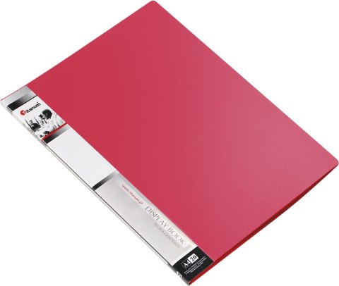 Teczka ofertowa PP A4 kolor: czerwony 20 kieszeni [mm:] 235x307 Titanum (TO20RE)