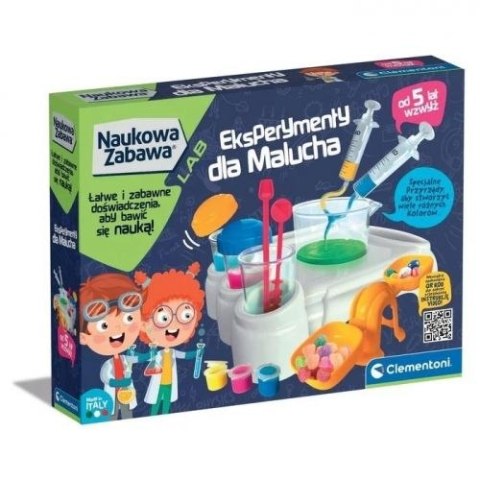Zestaw kreatywny dla dzieci Eksperymenty malucha 5+ Clementoni (50895)