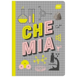 Zeszyt tematyczny A5 CHEMIA 60k. 70g krata Interdruk (ZE60CHE#)