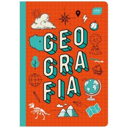 Zeszyt tematyczny A5 GEOGRAFIA 60k. 70g krata Interdruk (ZE60GEO#)