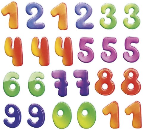 Naklejka (nalepka) Craft-Fun Series cyfry Titanum (25BJ033125)