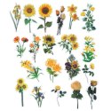Naklejka (nalepka) Craft-Fun Series sunflower foliowe Titanum (25MD012)