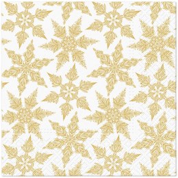Serwetki Lunch BN Gold Winter mix nadruk papier Paw (SDL241300)