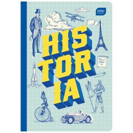 Zeszyt tematyczny A5 HISTORIA 60k. 70g krata Interdruk (ZE60HIS#)