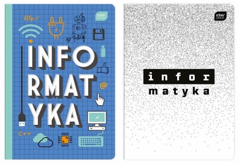 Zeszyt tematyczny A5 INFORMATYKA 60k. krata Interdruk (ZE60INF#)