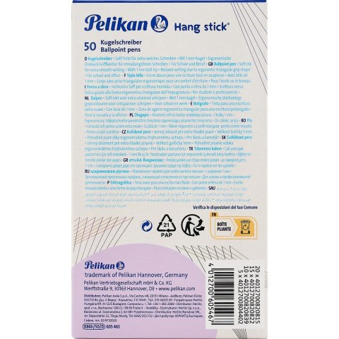 Długopis standardowy Hang Stick K86 wkład mix 1mm Pelikan (400197418)
