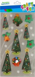 Naklejki świąteczne Craft With Fun (521561)
