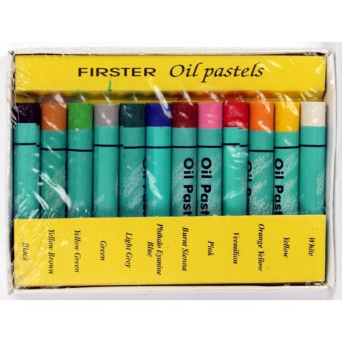 Pastele olejne 12 kol. Firster (FOP-12)