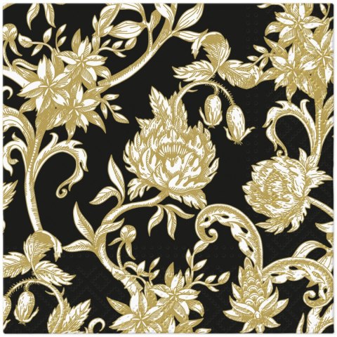 Serwetki Coktail BN Baroque Flowers mix papier Paw (SDC131300)