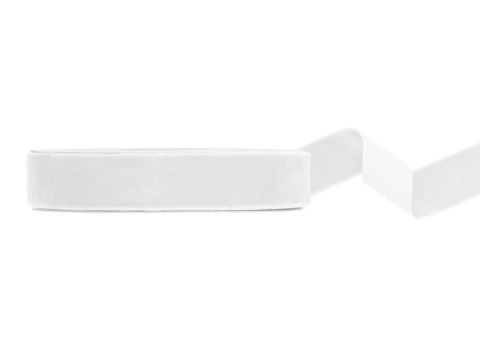 Wstążka Craft-Fun Series welurowa 25x10 [mm x m] biała Titanum (TW25-008)